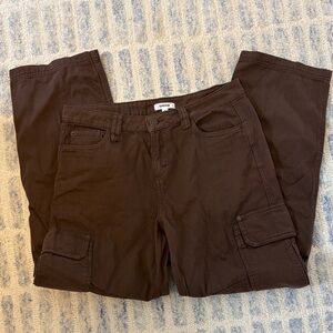 Garage Women's Straight Leg Jeans - Brown